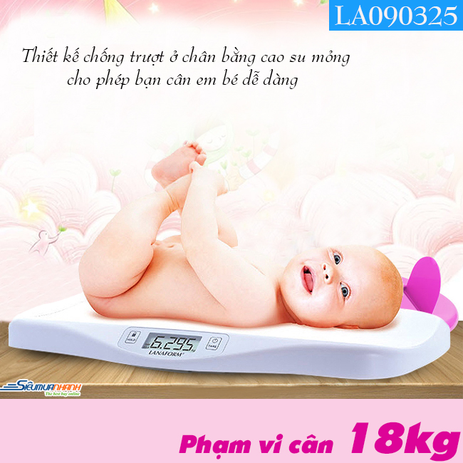 Cân trẻ sơ sinh Lanaform Baby LA090325